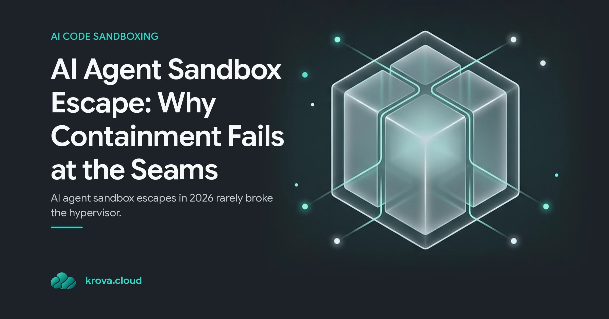AI Agent Sandbox Escape: Why Containment Fails at the Seams — ai agent sandbox escape