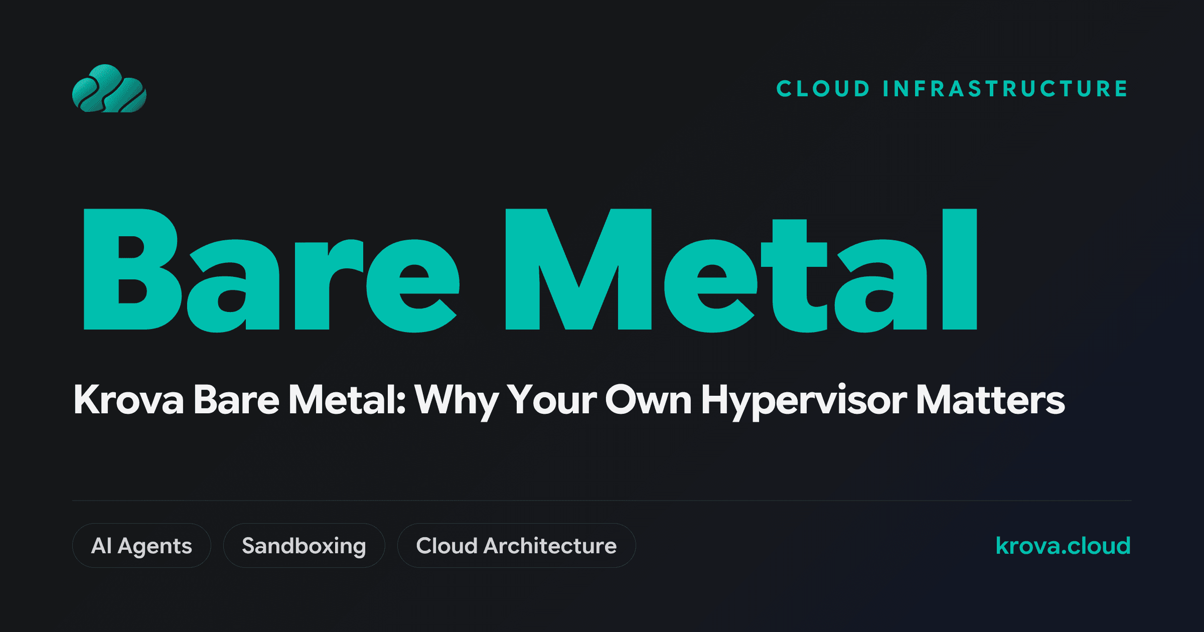 Krova Bare Metal: Why Your Own Hypervisor Matters — Bare Metal