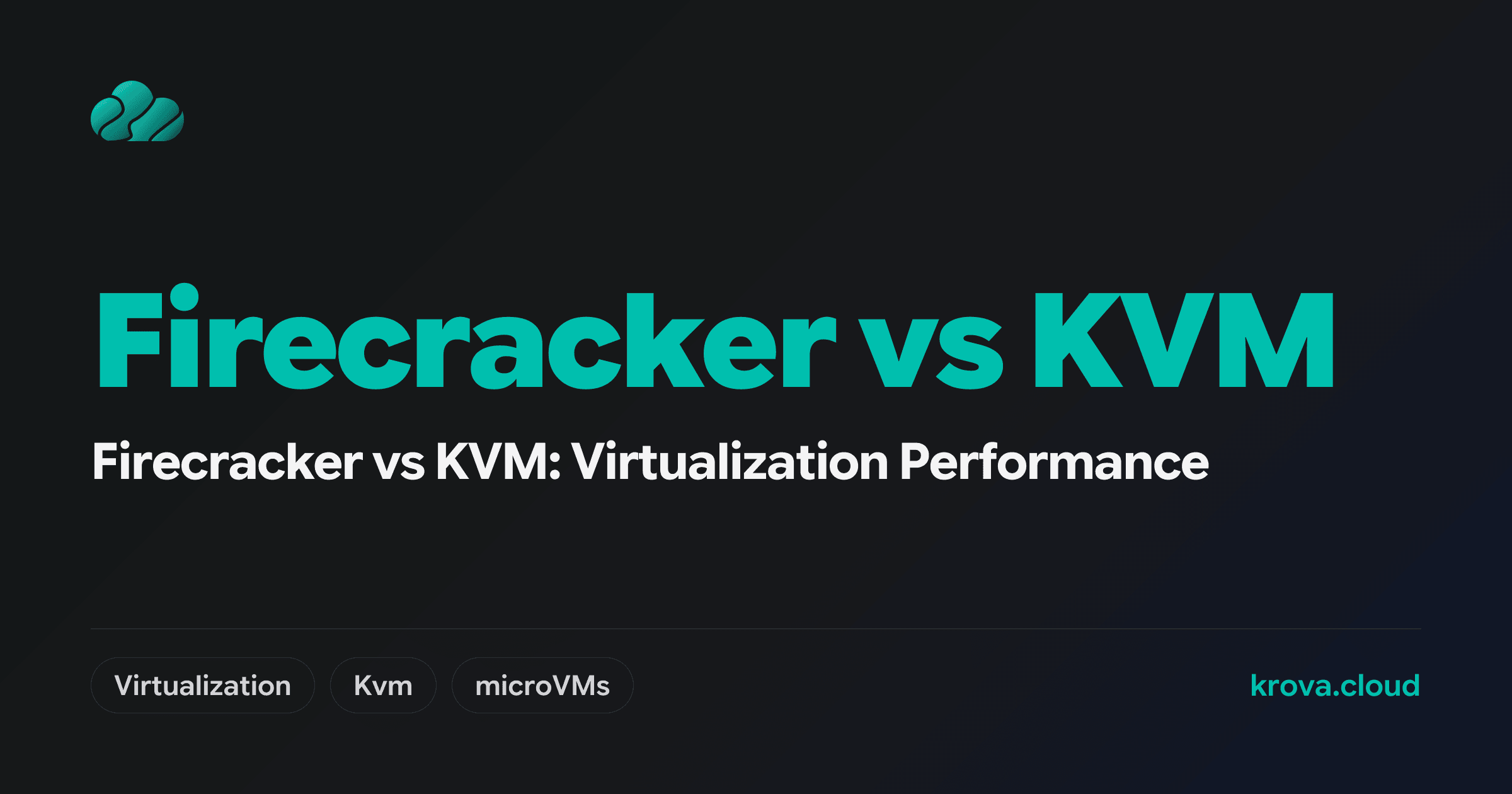 Firecracker vs KVM: Virtualization Performance — firecracker vs kvm