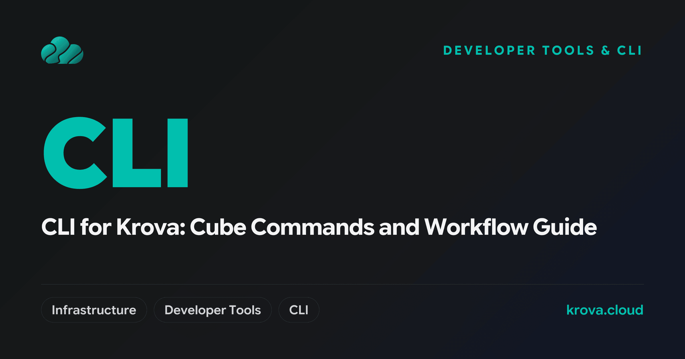 CLI for Krova: Cube Commands and Workflow Guide — CLI